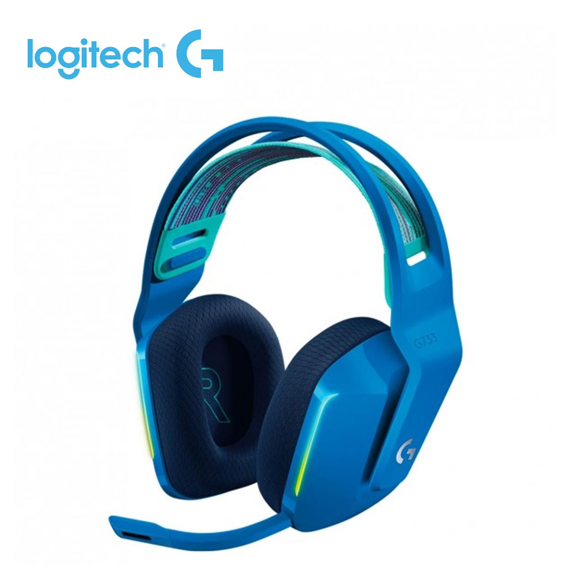 AUDIFONO CON MICROFONO LOGITECH G733 AZUL